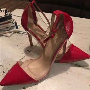Red high heels